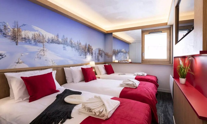 Plangagnant Apartamento | Village Club MMV Plagne 2000**** - Room 3 people - full board