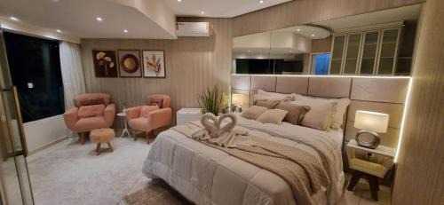 Pituacu Apartamento | Village Duplex , completo, 150m da Praia de Patamares
