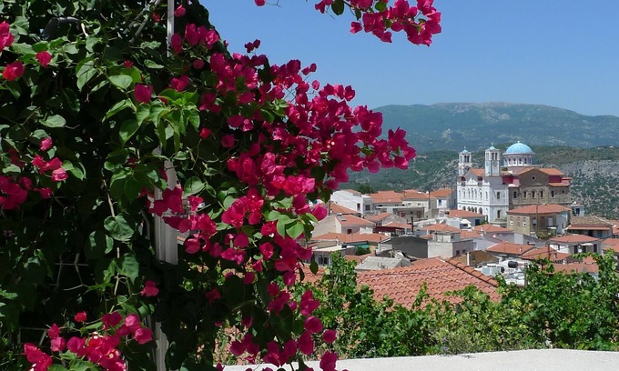 Pagondas Casa | Casa de pueblo, terrazas, jardín, preciosas vistas, a 15 minutos de la playa
