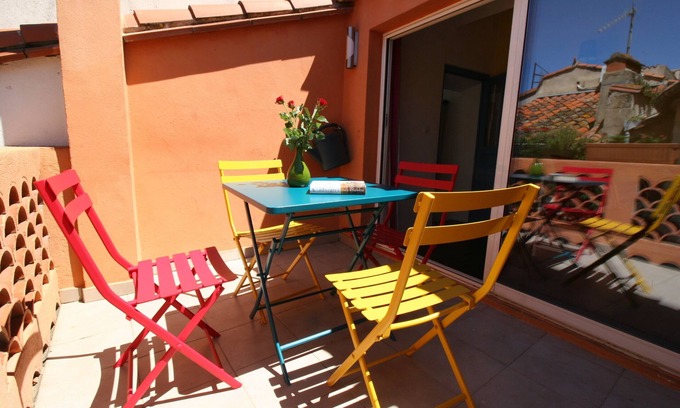 Laroque-des-Alberes Casa | Village house Laroque des Alberes. Mediterranean and Hiking 4 pers