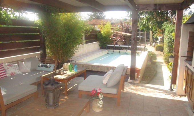 Salles-d'Aude Casa | casa de pueblo de 3 dormitorios y 3 baños piscina