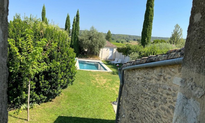 Vallabrix Casa | Village house with swimming pool