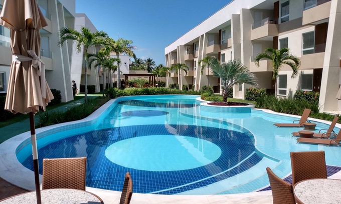 Jenipabu Apartamento | Nuevo pueblo Porto Smeralda en Cond. Costa Smeralda GUARAJUBA