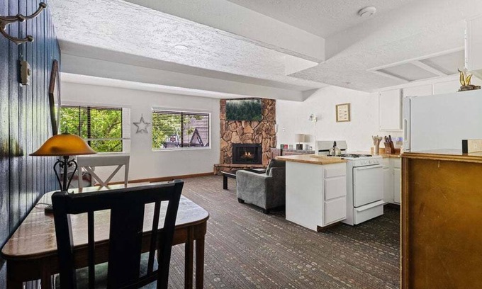 The Village Hotel | Village Suites Inn. Brown Bear, Perfect Location in the Village, fully equipped upstairs unit.