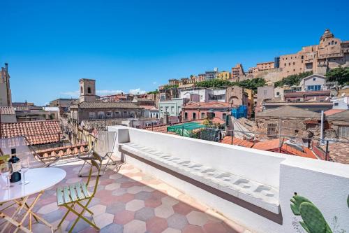 Cagliari Apartamento | Villanova Retrò - Terrace