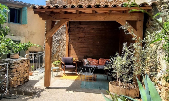 Puechabon Casa | casas / villas - 4 cuartos - 6 Personas