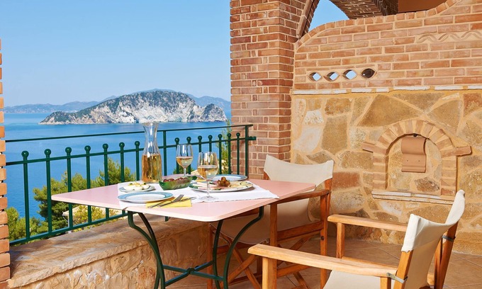 Marathias Apartamento | Villas Cavo Marathia - apartment panoramic sea views, pool in dream location