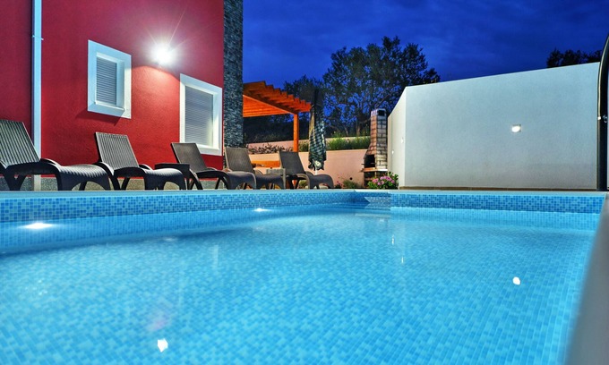 Slatine Villa | Villas con piscina, jacuzzi, vistas al mar, 30m de la Mar Adriático Dalmacia