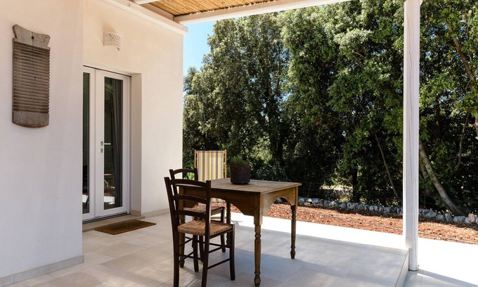 Ostuni Chalet De Esquí | Villetta Foragno con Giardino