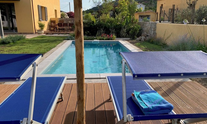 Campo nell'Elba Casa | Villetta "La Cellula" con piscina privada, Wi-Fi y jardín