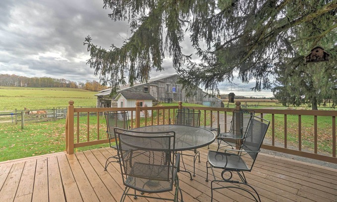 Cambridge Springs Cabaña | Vintage Farmhouse ~ 2 1/2 Mi to Mount Pleasant Ski