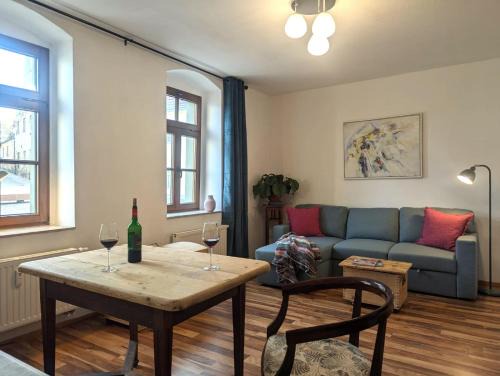 Nikolaiviertel Apartamento | Vintage-Wohnung Silberstadt