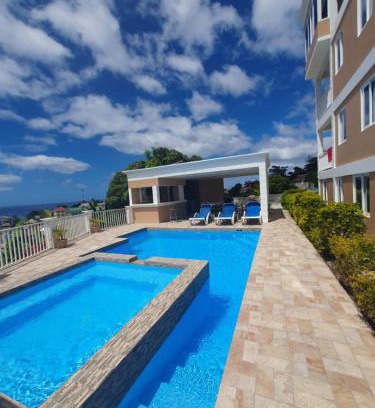 Roseau Apartamento | VIP Residence Two Bedroom Poolside Haven