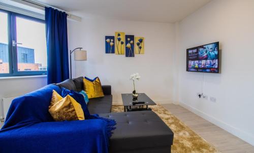 Bedford Apartamento | Virexxa Bedford Centre - Alpha Suite - 2Bed Flat with Free Parking & Gym