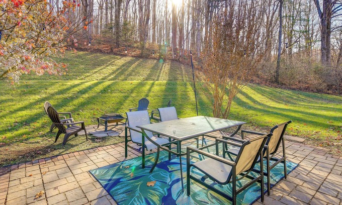 Wytheville Casa | Virginia Escape w/ Patio & Fire Pit, Near Hiking!
