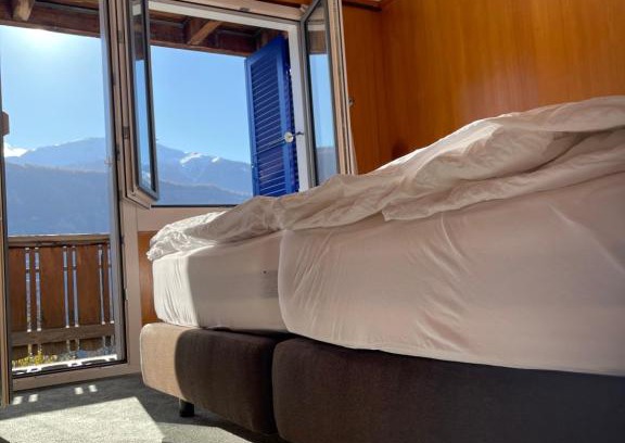 Ausserberg Cabina | VISPERBLICK 24-7 Parkplatz und Frühstück inkl