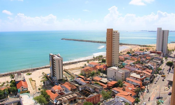 Praia de Iracema Apartamento | Vista espetacular 4 pessoas Praia de Iracema