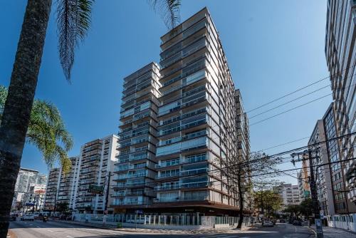 Santos Apartamento | ViSTA MAR GONZAGA com Wi-Fi e Enxoval