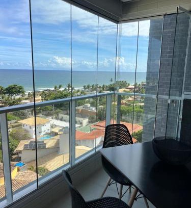 Itapua Apartamento | Vista Mar Incrível I Piscina com Borda Cobertura I Salvador - Ilha de Pharos