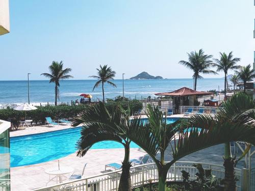 Recreio dos Bandeirantes Apartamento | Vista Mar - Resort Carioca - WIFI 500Mb