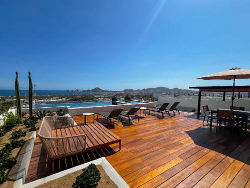 El Tezal Casa | Vista Real Oceanview Condo Private Roof with BBQ