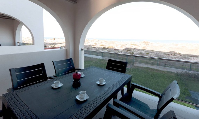 Molinell Casa | VISTAMAR 1 - Fantástica casa con terraza, prácticamente sobre la arena de Platja La Deve