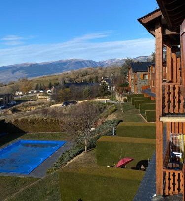 Saillagouse Apartamento | Vistas excepcionales, jardín con piscina, muy acogedor