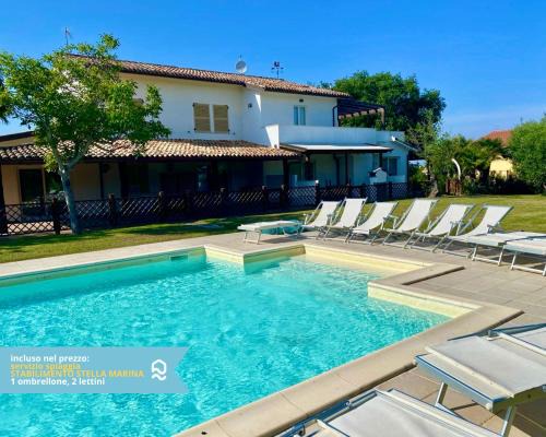Sirolo Apartamento | VIVA4 - Numana, nuovo trilocale in villa con piscina