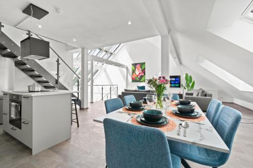 Kelsterbach Apartamento | VIVO Loft Frankfurt Flughafen mit Parkplatz