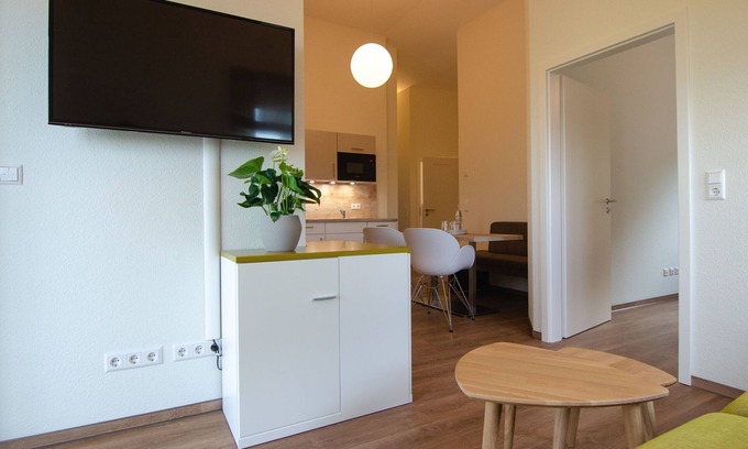 Herbolzheim Apartamento | Vogesenblick, 49 m2, 2 habitaciones, máx. 6 personas