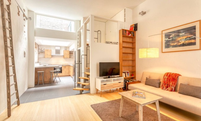 Centrum Apartamento | Voldersgracht Canal Home Haarlem, perfecto para estancias de fin de semana