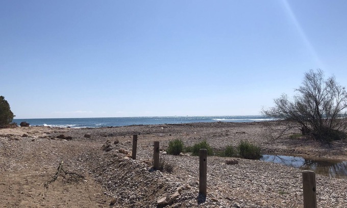 L'Ametlla de Mar Chalet De Esquí | Casa en primera línea de mar 80m de la playa