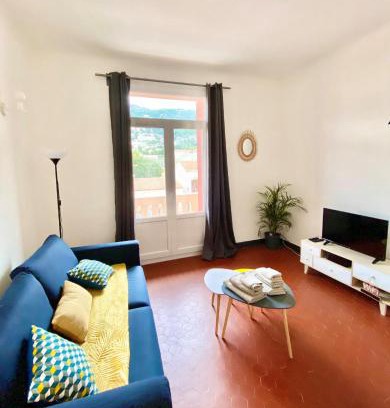 Toulon Apartamento | Vue Faron - Appart cosy - Proche Téléphérique/Gare