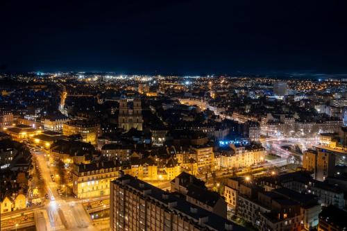 Bourg-l'Eveque Apartamento | Vue imprenable - Garage privé