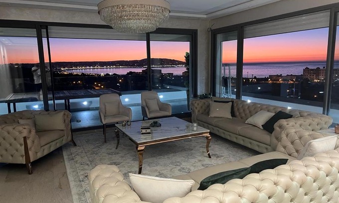 Malabata Apartamento | Vue panoramique sur la baie de Tanger
