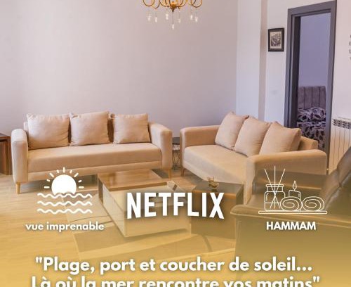 Algeria Apartamento | vue sur mer avec hammam et accès direct à leau