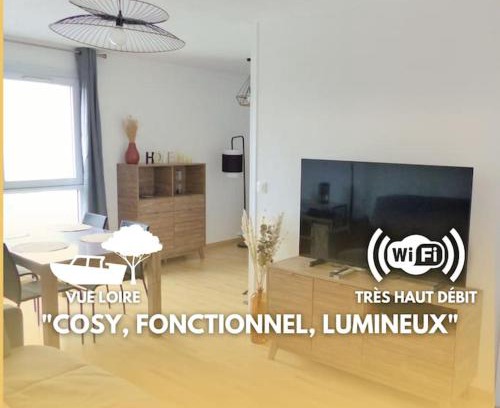 Ile Beaulieu Apartamento | VULCAIN 4, 14ème, Ile de Nantes, vue exceptionnelle avec parking