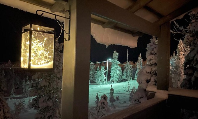 Rukatunturi Chalet De Esquí | Vuosselin Kuura (2 mh + tilava parvi)