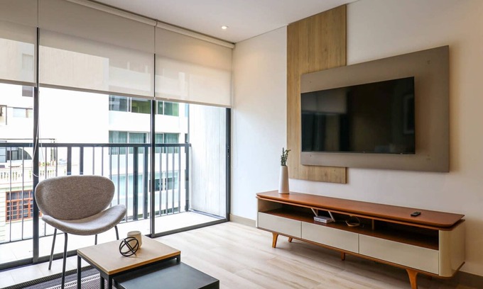 Petit Jean Ocharán Apartamento | w Modern 2BR With Balcony in the Heart of Miraflores