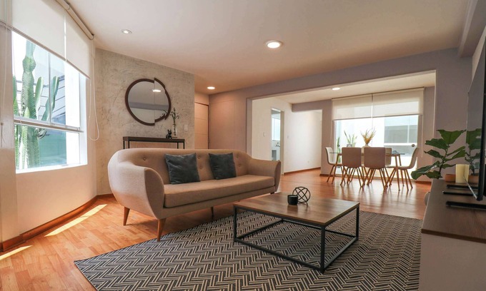 Petit Jean Ocharán Apartamento | w* | Spacious 3BR w/ Patio in Barranco