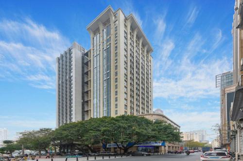 Guangzhou Apartamento | WAIFIDEN Duplex Hotel Apartment Zhongyong Jinyu Branch-Free shuttle bus during the Canton Fair