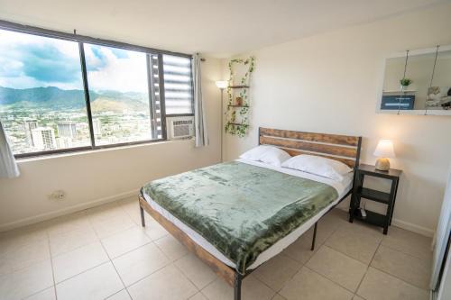 Waikiki Apartamento | Waikiki Seaside Monarch Paradise Hotel Room Greenery Mountain View