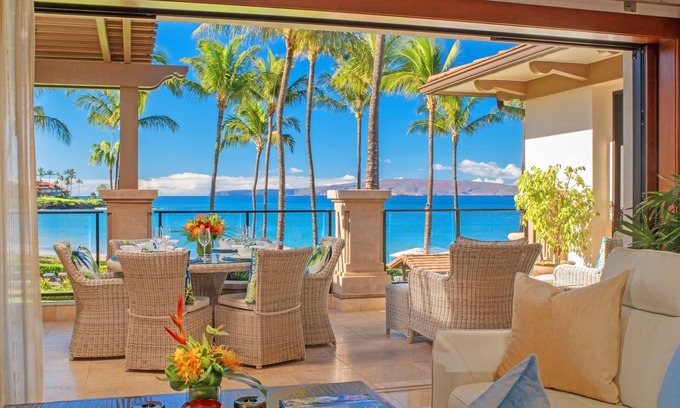 Wailea Villa | ROYAL ILIMA A201 en Wailea Beach Villas con vista a la playa de Wailea !!!