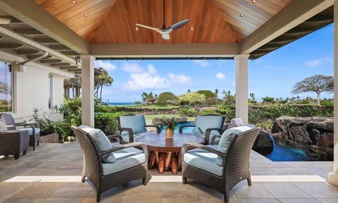 Kaupulehu Casa | Waiulu Estate 152B – Ocean View & Fully Renovated | Onsite Staff & Daily Housekeeping