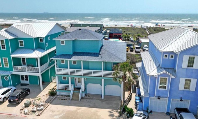 Sand Point Casa | Wake Up to Ocean Breezes: Elevator Access, Beach Views, and a Boardwalk to Paradise.