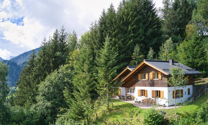 Buerserberg Chalet De Esquí | Waldhütte Panorama Tschengla