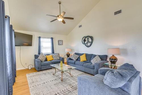Freeport Casa | Walk to Beach Gulf-View Home in Surfside Beach!