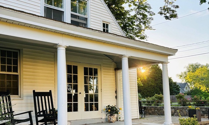 Clinton Casa | Walk to beach! Historic 2 story waterside home with harbor and beach views.