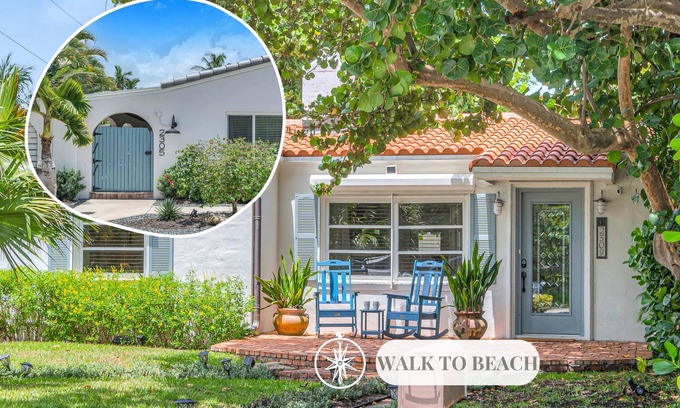 Lauderdale Beach Casa | Walk to beach / two cottages / swimming pool / hot tub / Surf and Sand / RESlDENCES