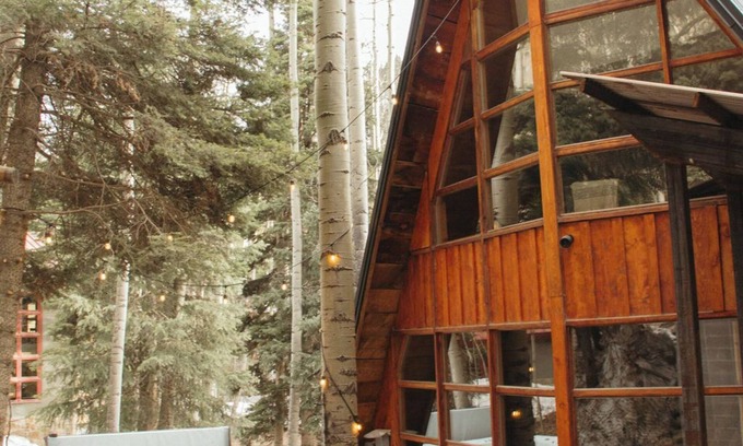 Taos Ski Valley Casa | Walk to Lifts and Ski Village with Private Hot Tub
